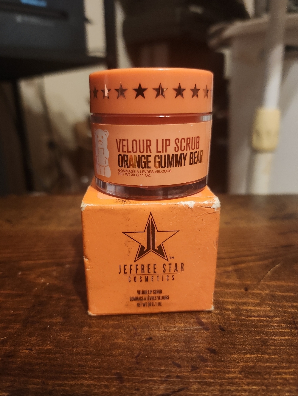 Jeffery star lip scrub
